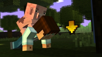 Minecraft: Story Mode Screenshot